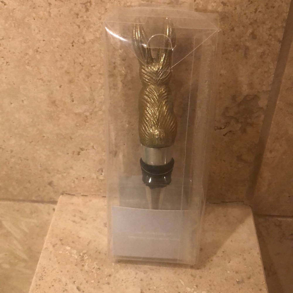 NWT Bunny Bottle Stopper - Picture 2 of 3